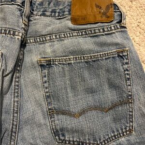 Mens American Eagle Slim Straight Jeans